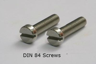 Din 84 Slotted Cheese Screw