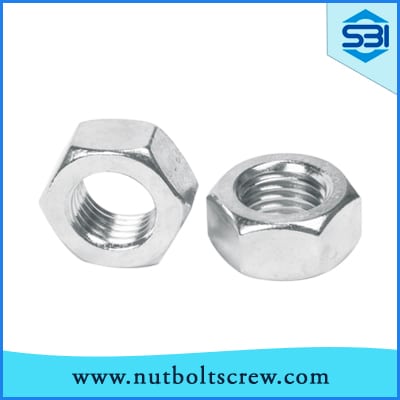 Stainless Steel Hex Nuts Manufacturer, Supplier and Exporter in Gujarat, India