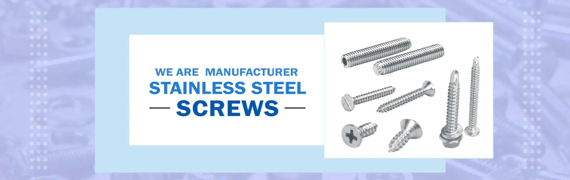 Stainless Steel Screw Manufacturer, Supplier and Exporter in Ahmedabad, Gujarat, India